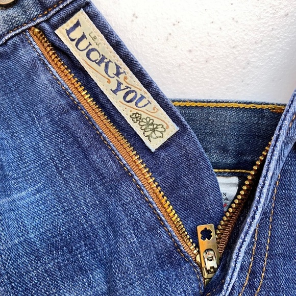 Lucky Brand Mens 181 Jeans Sz 36x32 Relaxed Straight Medium Wash 100% Cotton USA - Picture 12 of 16